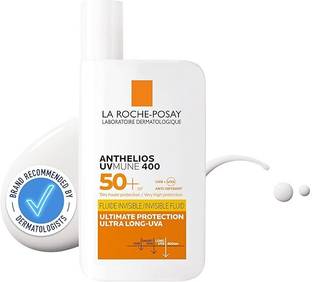 La Roche Posay Anthelios UVMune 400 Invisible Fluid Water + Sweat Resistant SPF50