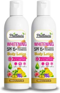 Phillauri Body Lotion for Very Dry Skin, Nourishing Body Milk with 2x Almond Oil