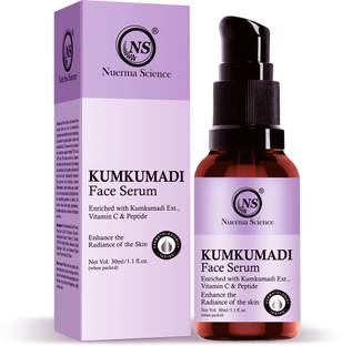 Nuerma Science Kumkumadi Face Serum Enrich with Vit C, Saffron & Peptide for Glowing Skin