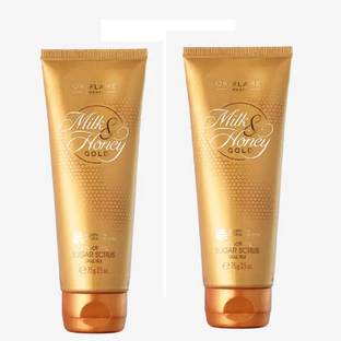 Oriflame Sweden milk & honey gold smoothing sygar scrub ( pack of 2 )