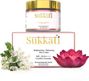 Sukkati Brightening + Balancing Day Creme | CeraPlex Formula With SPF 30 PA ++++