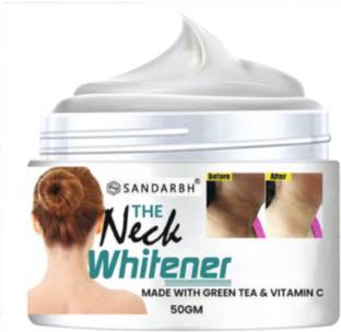 Sandarbh Neck Back Whitening Cream | Removes Fine Lines & Tanning, Lightens, Nourishes, -
