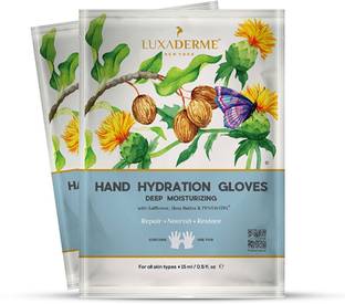 LuxaDerme Hydration Gloves,Deep Moisturizing for soft & smooth hands.Improved texture