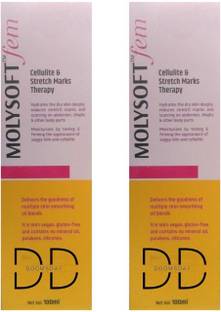 DOOMSDAY MOLYSOFT FEM CELLULITE & STRETCH MARKS THERAPY FOR SMOOTH SKIN PACK OF100ml X 2