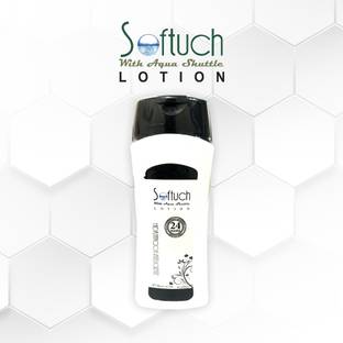 SOFTUCH with Aqua Shuttle Moisturizing Lotion with Vitamin E & Titanium Dioxide