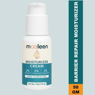 mooleen Moisturizer with Aquaxyl, Oil Free & Non-Sticky | Deep Hydration, UV Protection