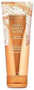 BATH & BODY WORKS Warm Vanilla Sugar Ultra Shea 24hr Moisture Body Cream
