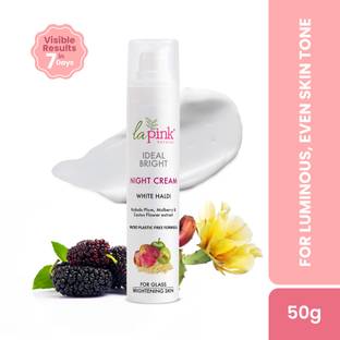 La Pink Ideal Bright Night Cream Kakadu Plum & Mulberry Extracts, Hydrating & Nourishing