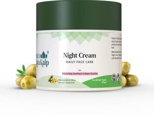 Kulsum's Kaya Kalp Night Cream ,Daily Face Cream, Soothing & Collagen Boosting,