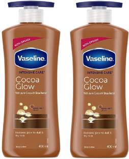 Vaseline COCOA GLOW BODY LOTION EACH 400 ML SET OF 2