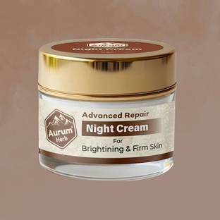 AURUM HERB Advanced Repair Night Cream for Brightening, Suitable All Skin Types (Pack of 1)