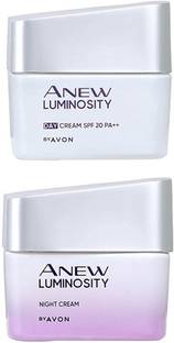 Avon Anew Luminosity Day Cream and Night Cream SPF 20++