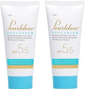 Pearldew Baby Cream 50 gm | With & Milk Protein | Paraben Free