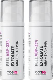 Cos-IQ ABP 33% Strong Exfoliating Peel AHA 25% + PH 6% + BHA 2% Pack of 2