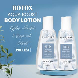GLAMVEDA Botox Aqua Boost Advanced Anti-Aging Body Lotion( Pack Of 2