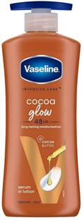 Vaseline Intensive Care Cocoa Glow Body Lotion With Serum In Lotion