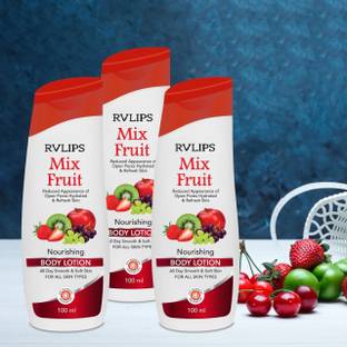 RVLIPS Mix Fruit Nourishing Body Lotion pack of 2