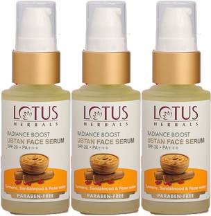 LOTUS HERBALS Radiance Boost Glow Ubtan Serum