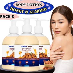 smartdrops Body Lotion of Honey and the Nourishing Goodness of Almonds for Silky Skin