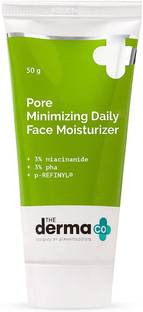 The Derma Co Pore Minimizing Daily Face Moisturizer with 3% Niacinamide 3% PHA and p-REFINYL