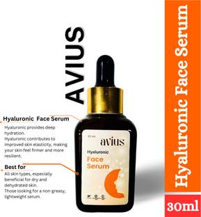 Avius Hyaluronic Acid Nourishing Face Serum for Deep Hydration Glow & Reduced Wrinkles