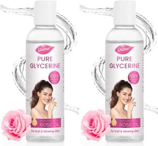 Dabur Pure Glycerin Enriched With Rose Oil For Soft & Glowing Skin