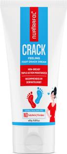 NUATRAFOL Crack Feeling Foot Crack Cream | Uria Free | Up to 24 hours ofMoisturization