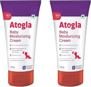 Atogla BABY MOISTURIZING CREAM 100gm (PACK OF 2)