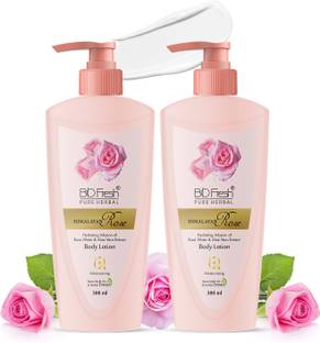 Biofresh Pure Herbal Himalayan Rose Body Lotion Rose Water/Aloe-Vera/Winter Moisturizer