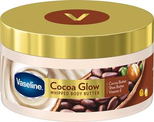 Vaseline Cocoa Glow Whipped Body Butter Cocoa & Shea Butter for Glowing Soft Skin