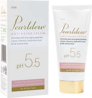 Pearldew Anti-Aging Cream 50 gm | Almond Oil | pH Balanced