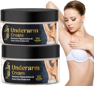KORAT KING Underarm Whitening Cream For Lighten and Brighten Skin 50 gm PACK-2