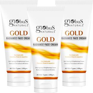 Globus Naturals Gold Radiance Anti Ageing & Brightening Face Cream