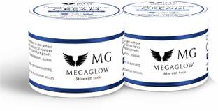 MEGA GLOW Alovera Deep Moisturizer Cream for Glowing Skin 50gm (pack of 2)