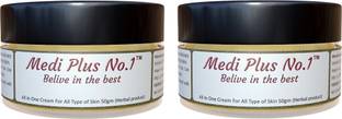 medi plus no1 All In One Pimple, Dark Spot Reduction, Acne Removal And Oil Control Fairness Cream For Women And Men