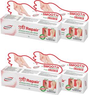 Nimson Aedi Repair Cream For Cracked, Dry & Rough Heels, Winter Foot Cream, 25G (4Pcs)