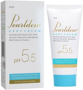 Pearldew Baby Cream 50 gm| With Calendula & Milk Protein | Paraben Free