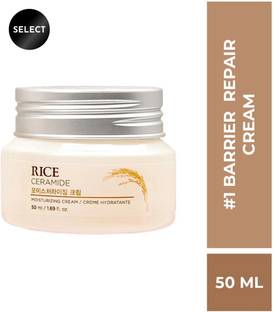 The Face Shop Rice & Ceramide Moisturizing Cream,for brightening & repairing the skin barrier