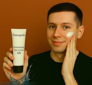 FANCYPERKS FancyPerks_Moisturising Sunscreen AM – Daily Hydrating SPF for All Skin Types