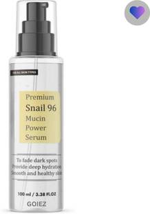 GOIEZ Snail Serum To Hydrate And Refresh Dull Tired Skin 100 Ml