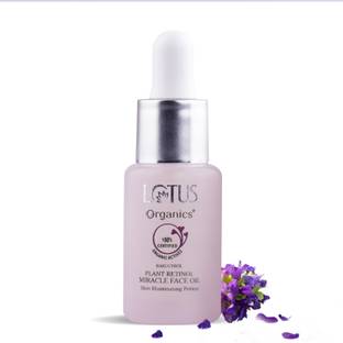 Lotus Organics+ Bakuchiol Plant Retinol Miracle Facial Oil | Reduces Wrinkles & Provides Glow