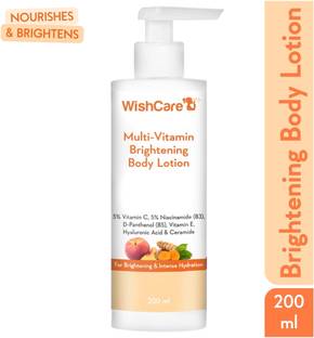 WishCare Multi-Vitamin Brightening Body Lotion - 5% Vitamin C,5% Niacinamide & Turmeric