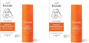 Foxtale Purest Vitamin C (L-Ascorbic Acid) with Vitamin E Moisturizing Serum Each 30ml