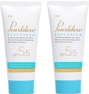 Pearldew Baby Cream 50 gm | With & Milk Protein | Paraben Free