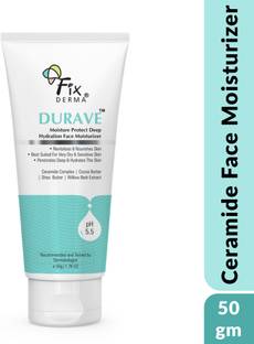 Fixderma Durave Deep Hydration Face Moisturizer Cocoa, Hydrating Moisturizer for Dry Skin