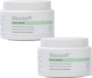 Maxisoft Cold Cream 100 gm | With Aloe & Rose Water |For all skin types