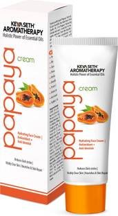 KEYA SETH AROMATHERAPY Papaya Moisturizer Cream Brightening & Anti Blemish Papaya Enzyme + B5 Men/Women