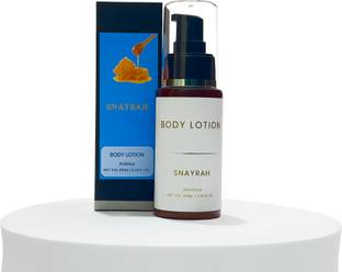 snayrah Body Lotion | 1% Sorbitol+Squalane | Paraben+Sulphate Free | Invictus Scent