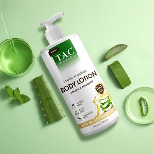 TAC - The Ayurveda Co. Intense Hydration Body Lotion With Aloe & Almond Oil | Bright Skin