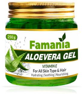 famania Aloevera GEL for face and hair and very light gel